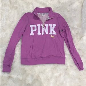PINK Purple Pullover